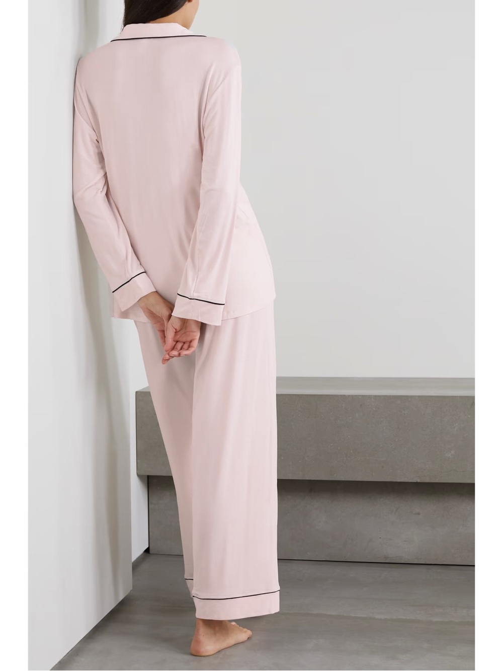 Brand New EBERJEY Gisele stretch-TENCEL modal pajama set Size Medium - Picture 2 of 3